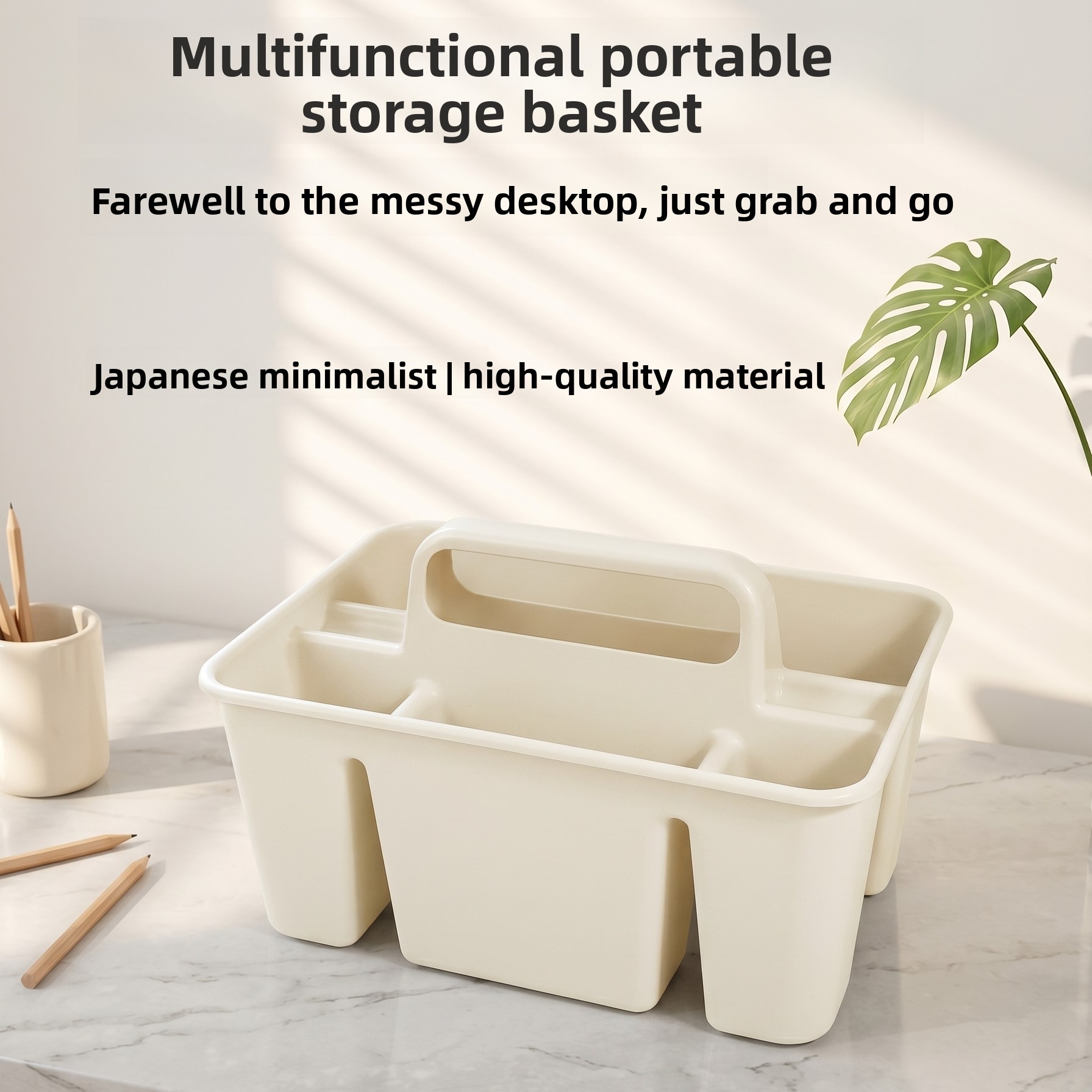 Kitchen Gadgets Needed - Panier de rangement portable en plastique
