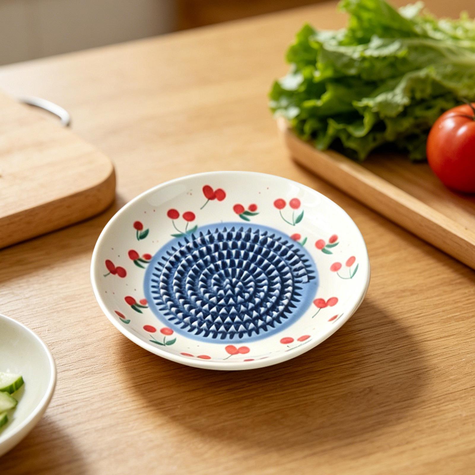 Kitchen Gadgets Men - Râpe à gingembre simple en céramique,