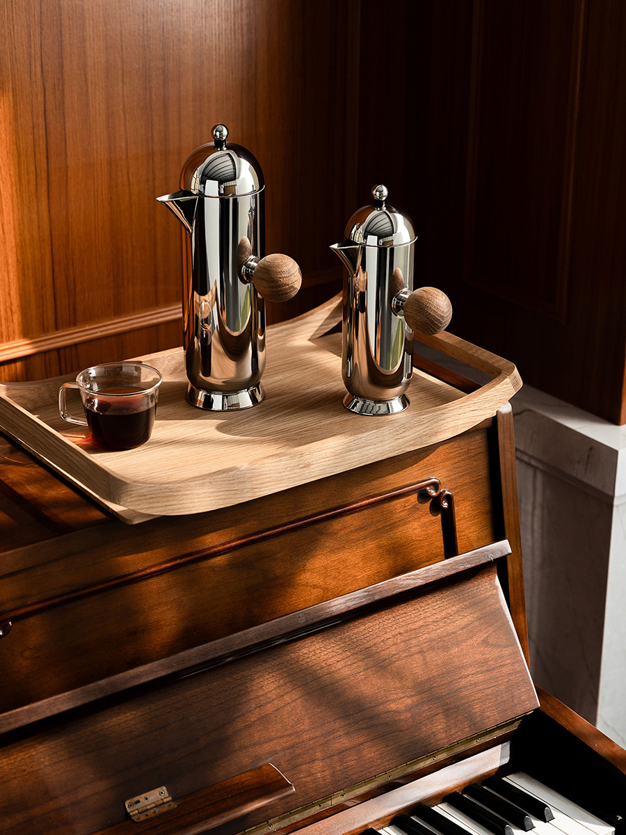 French Press Coffee Maker - Cafetière à presse française européenne en