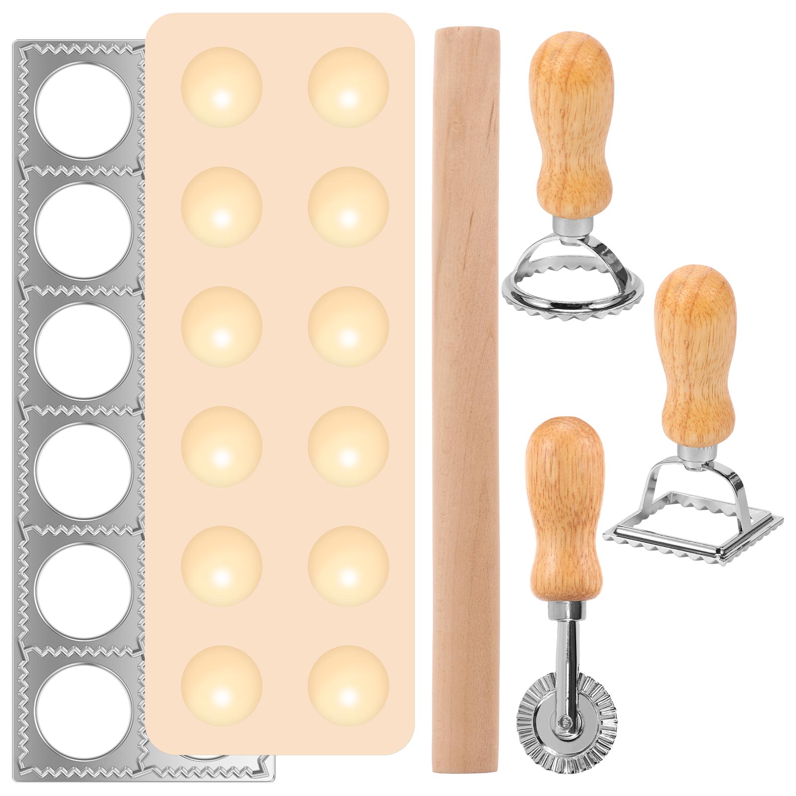 Kitchen Gadgets Under $10 - Ensemble de moules à raviolis 4/5/7