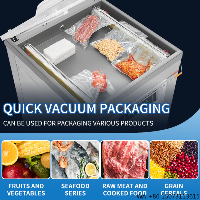 Food Vacuum Sealer - Scelleuse sous vide verticale semi-automatique DZ-500