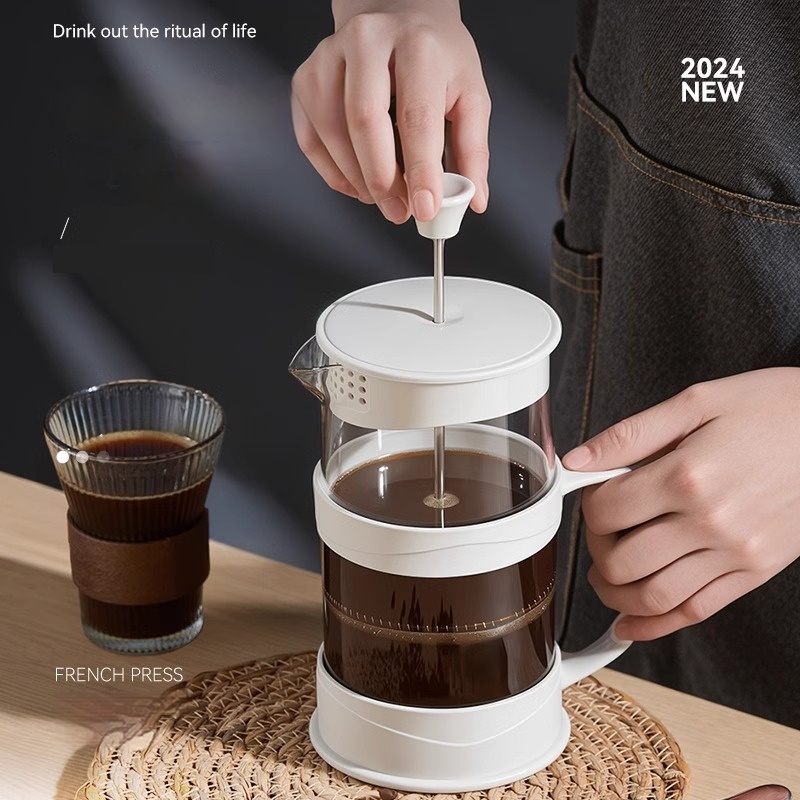 French Press Coffee Maker - GIANXI – cafetière à pression manuelle,
