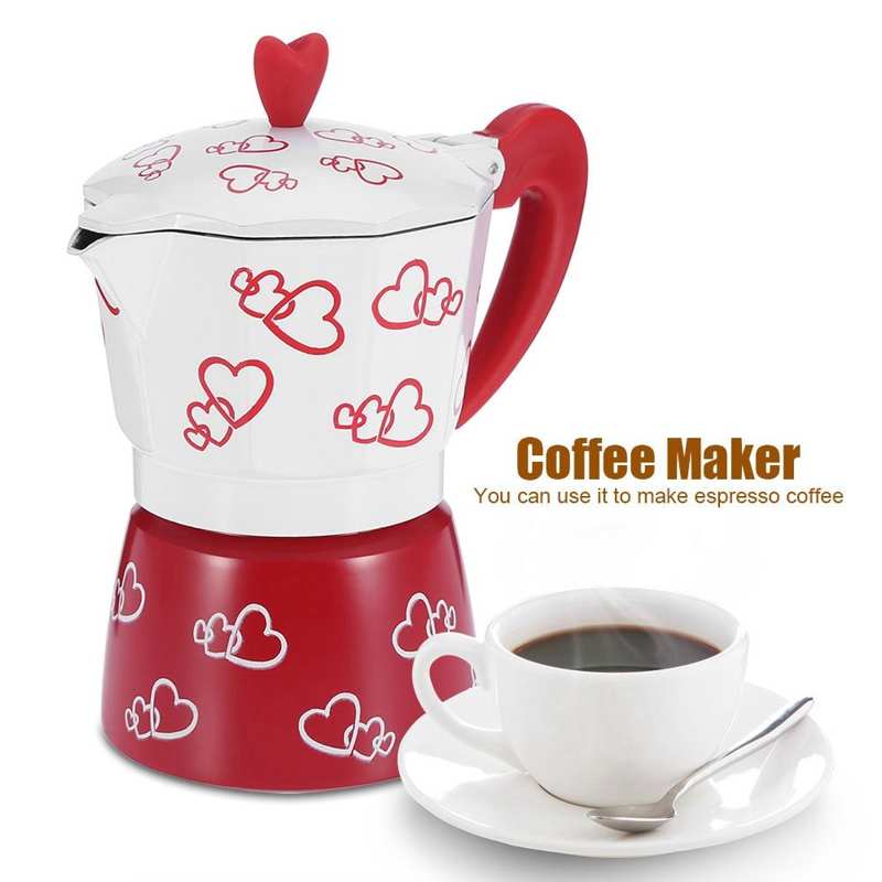French Press Coffee Maker - Cafetière en aluminium de type italien