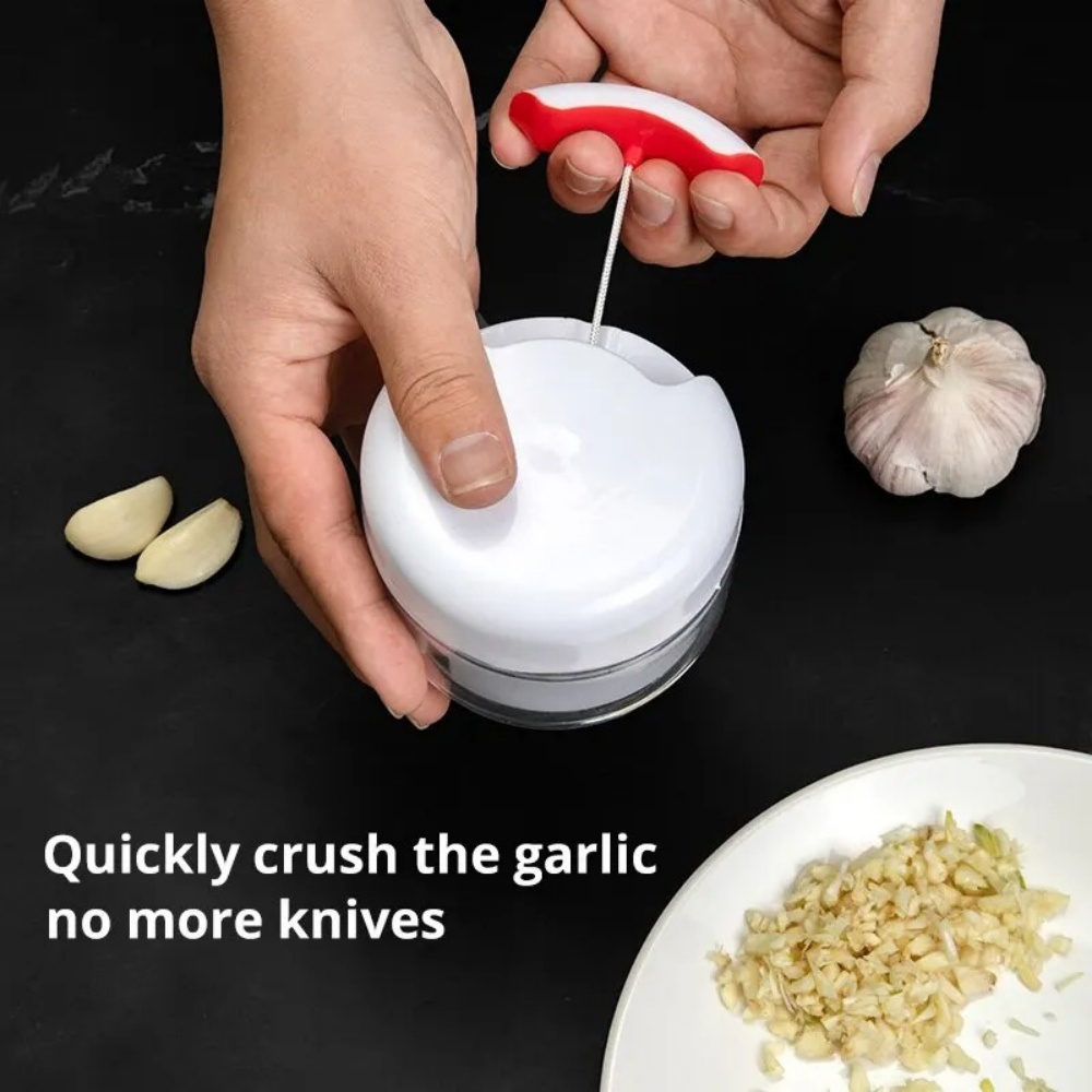 Kitchen Gadgets Garlic - Écraseur d'ail manuel, broyeur d'ail à