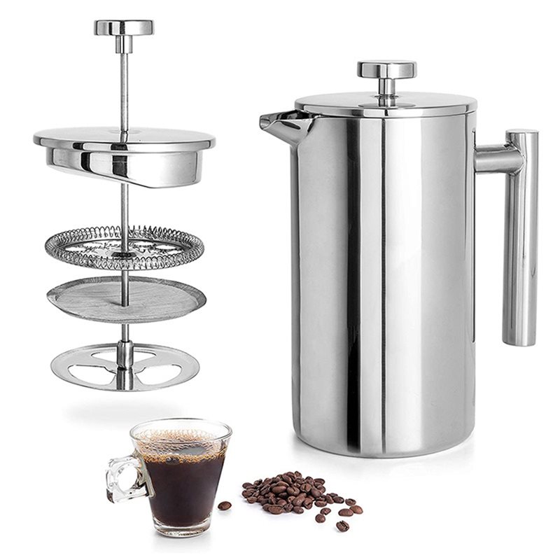 2X Cafetière à pression frança - French Press Coffee Maker avis et prix