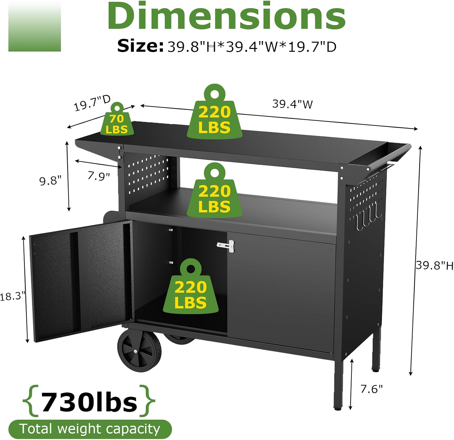 Table de barbecue d'extérieur  - Kitchen Gadgets Organizer avis et prix