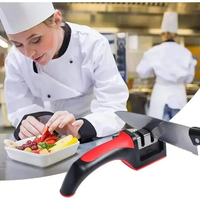 Aiguiseur de couteaux à 3 segm - Kitchen Gadgets Needed avis et prix