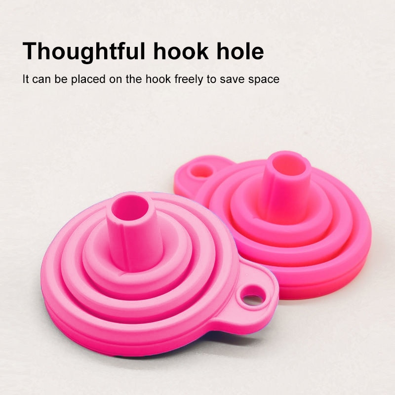 1pc Entonnoir En Silicone Roug - Kitchen Gadgets Needed avis et prix