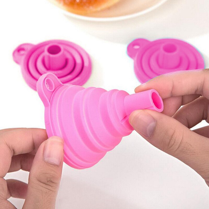1pc Entonnoir En Silicone Roug - Kitchen Gadgets Needed avis et prix