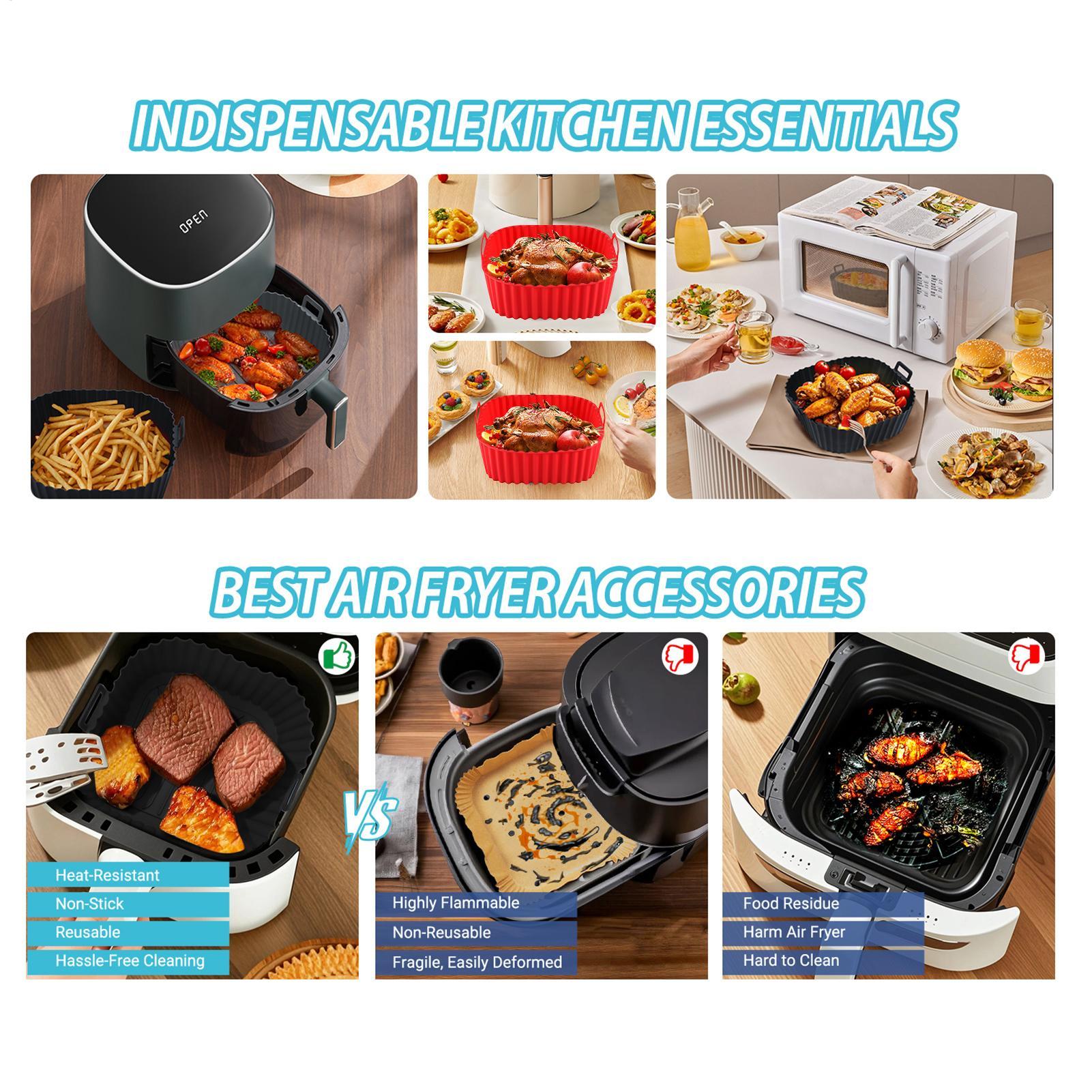 Revêtements en silicone pour f - Kitchen Gadgets Men avis et prix