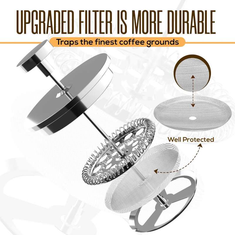 Presse à café française en aci - French Press Coffee Maker avis et prix