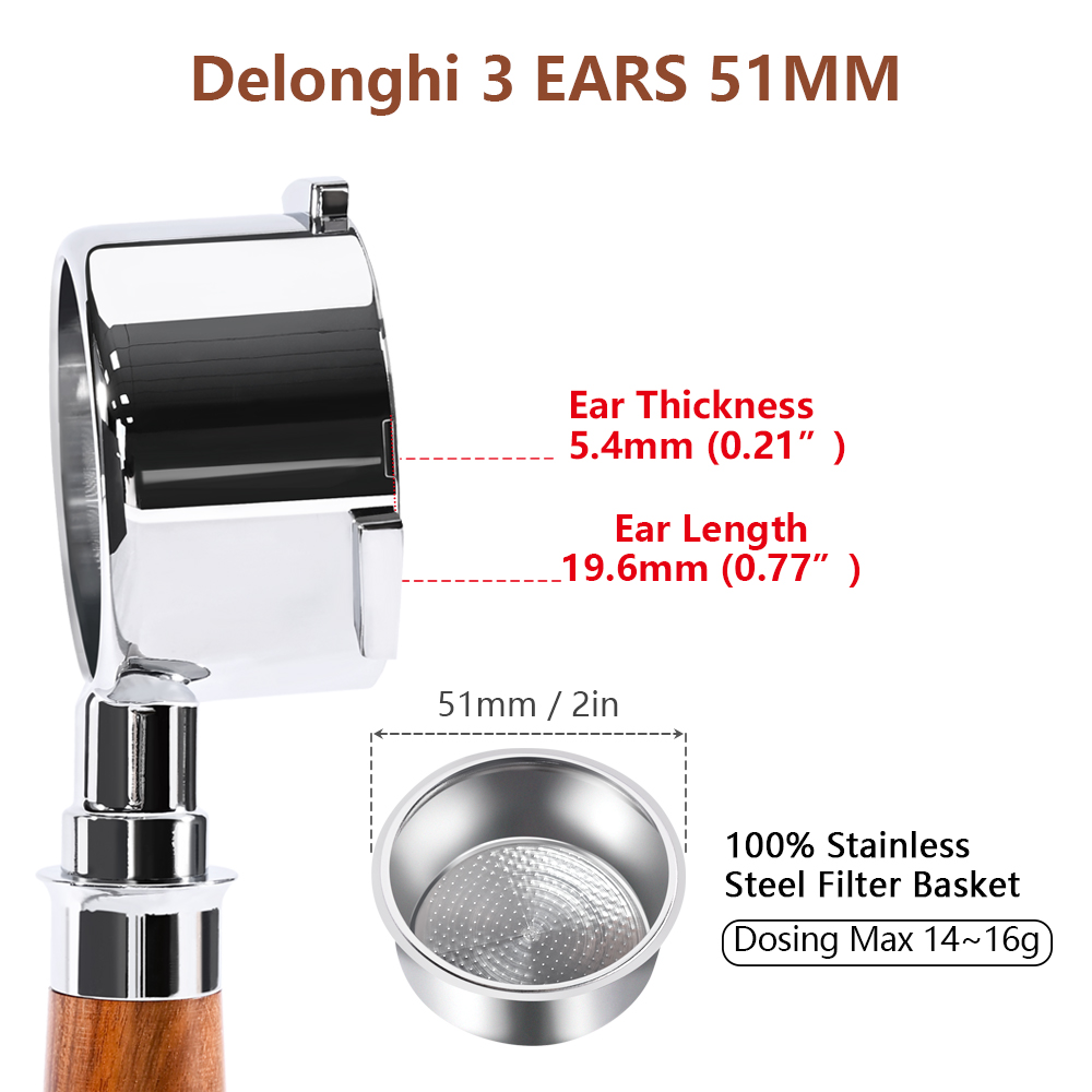 Porte-filtre à café sans fond  - Delonghi Espresso Magnifica avis et prix