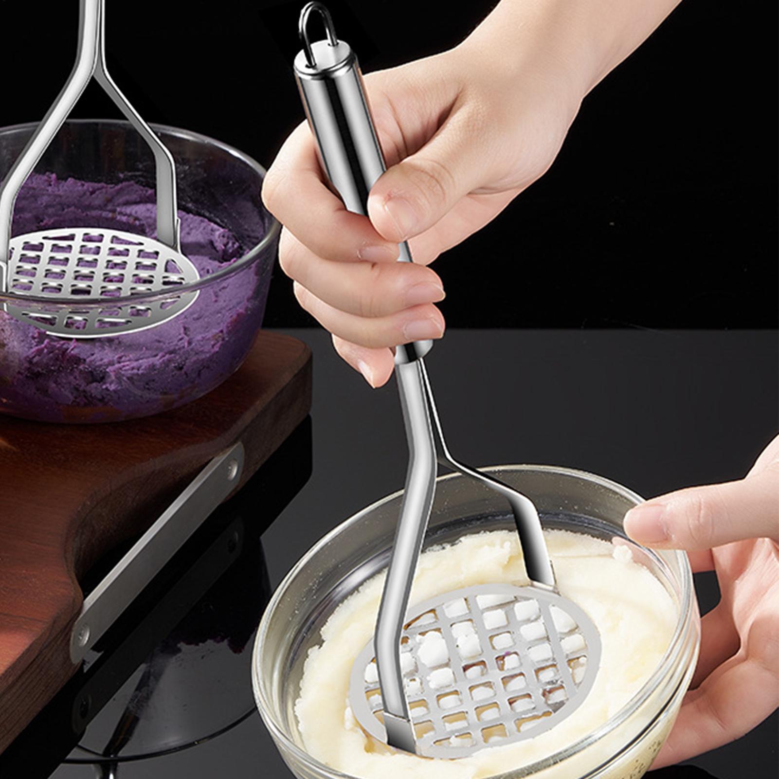 Écraseur manuel en acier inoxy - Kitchen Gadgets Men avis et prix