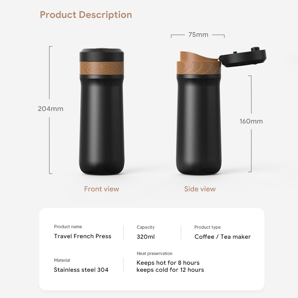 ICafilas-Cafetière à presse fr - French Press Coffee Maker avis et prix