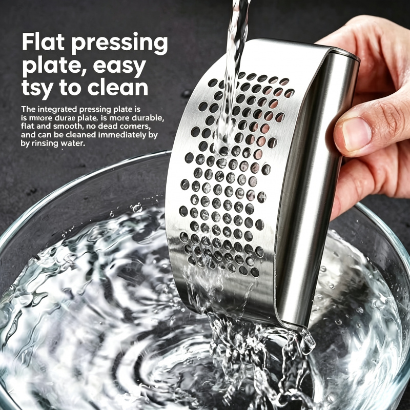 Presse-ail manuelle en acier i - Kitchen Gadgets Garlic avis et prix