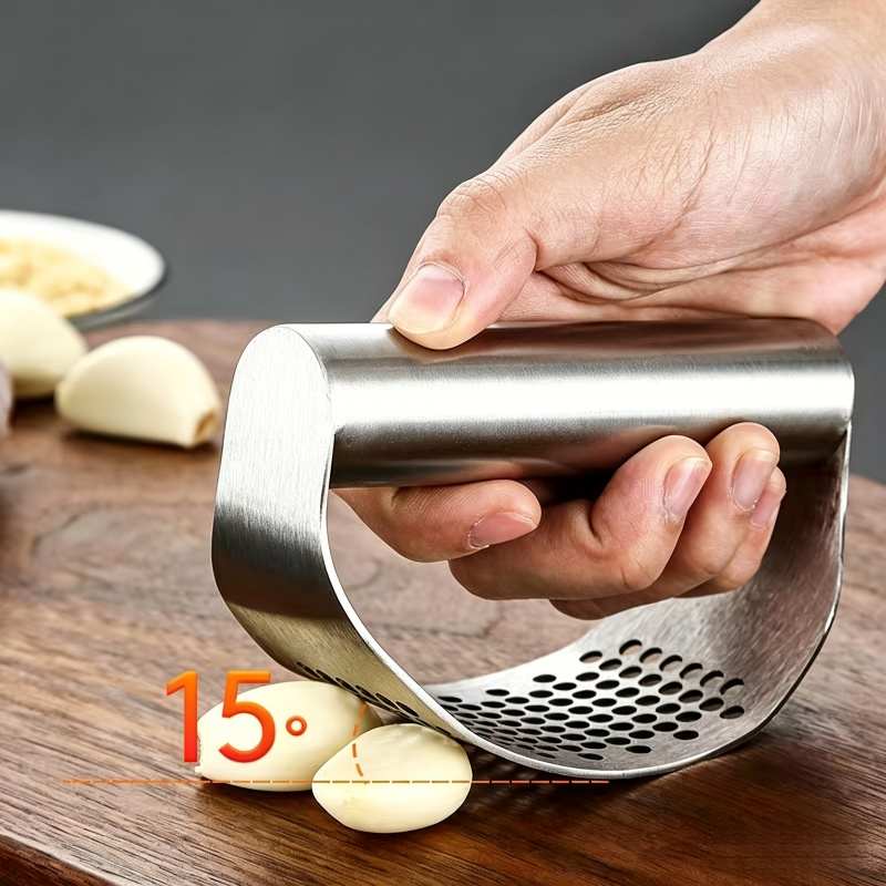Presse-ail manuelle en acier i - Kitchen Gadgets Garlic avis et prix