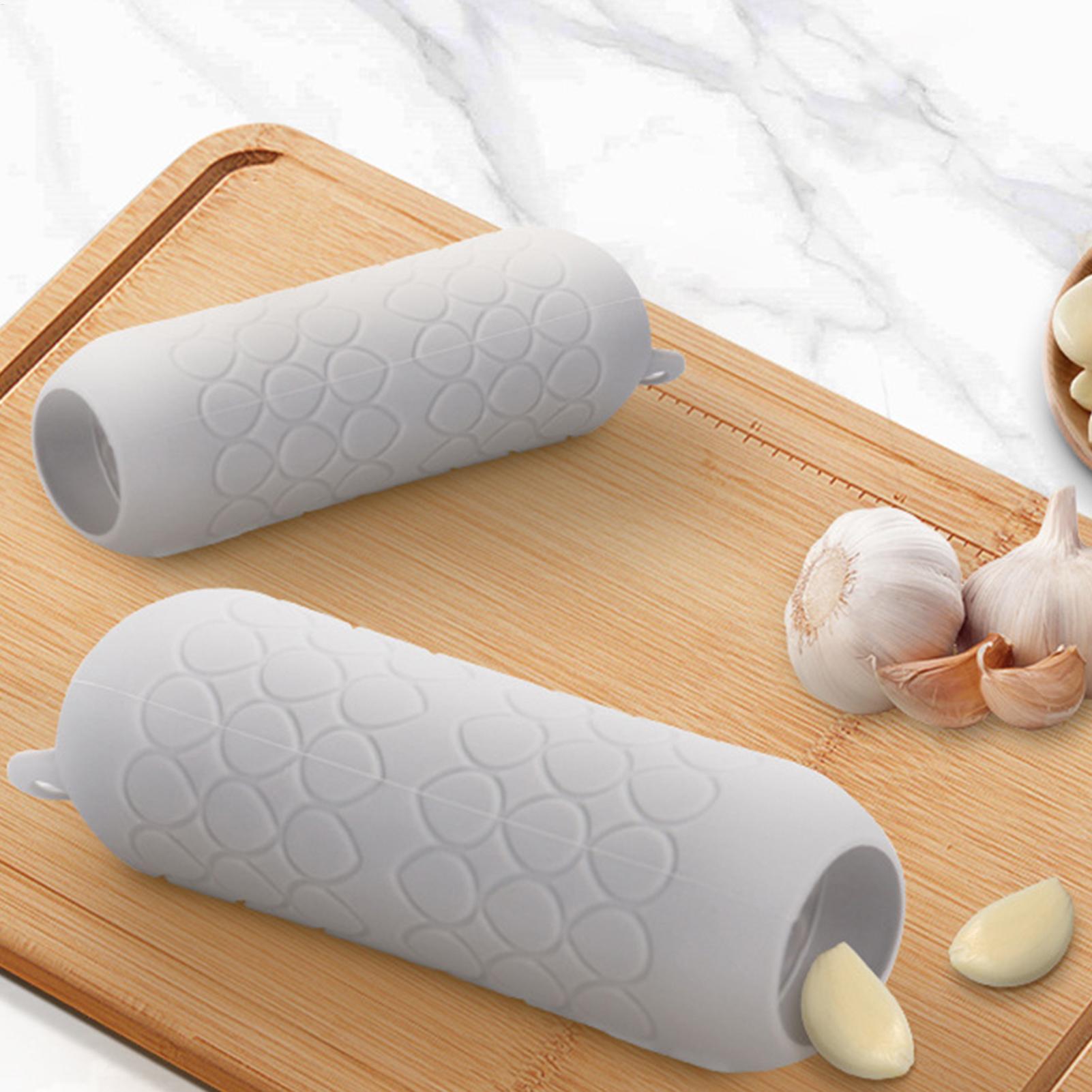 Éplucheur d'ail en silicone ra - Kitchen Gadgets Garlic avis et prix