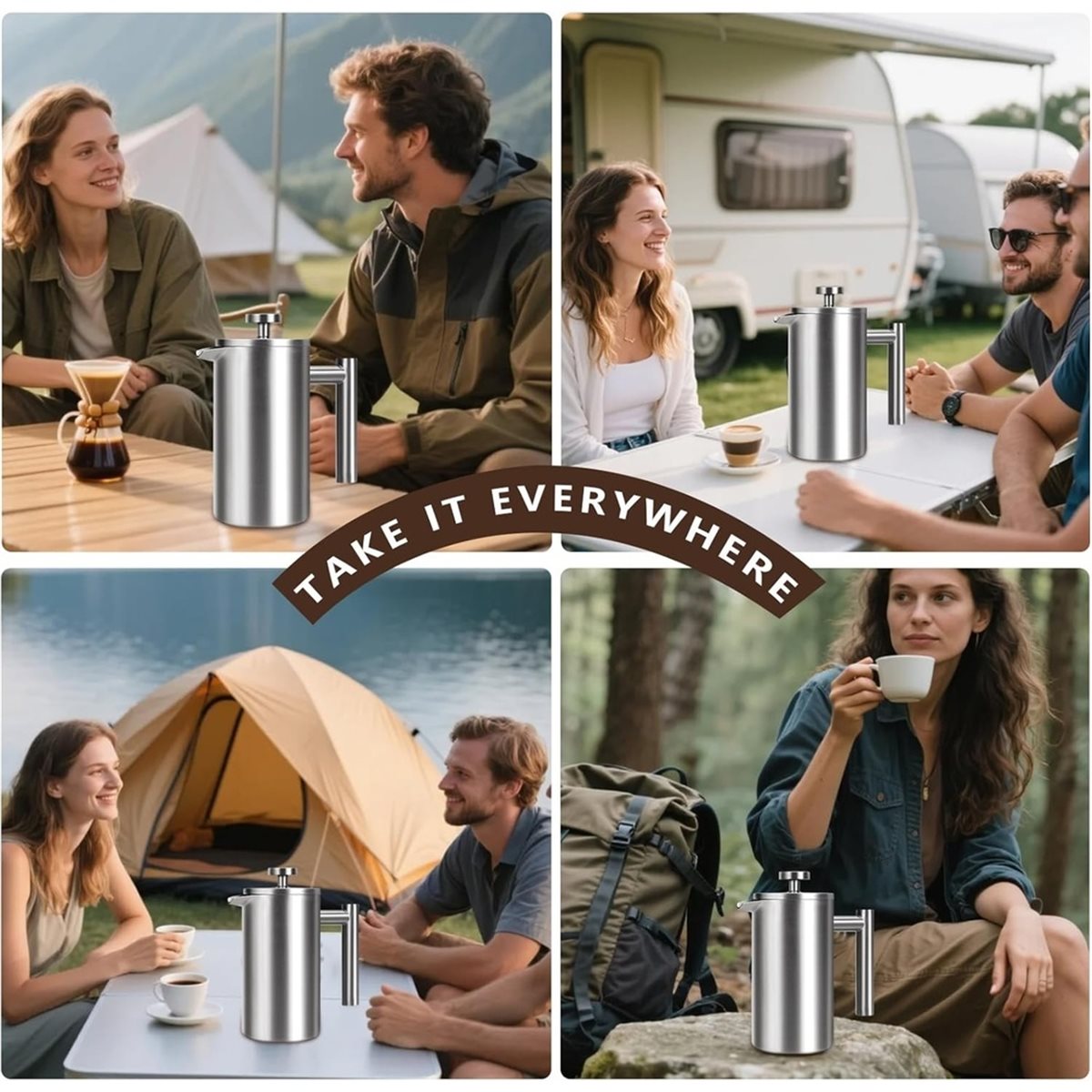 Presse à café française 24 oz, - French Press Coffee Maker avis et prix