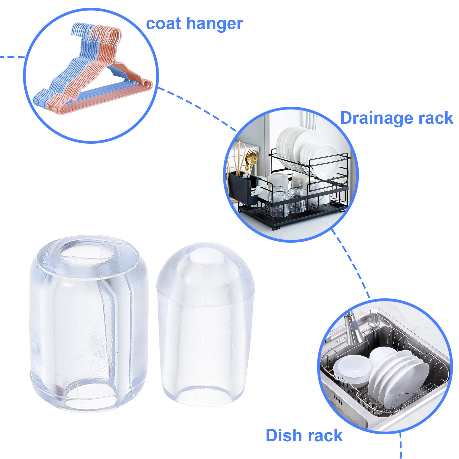 80 pièces Pieds de grille d'év - Kitchen Gadgets Website avis et prix