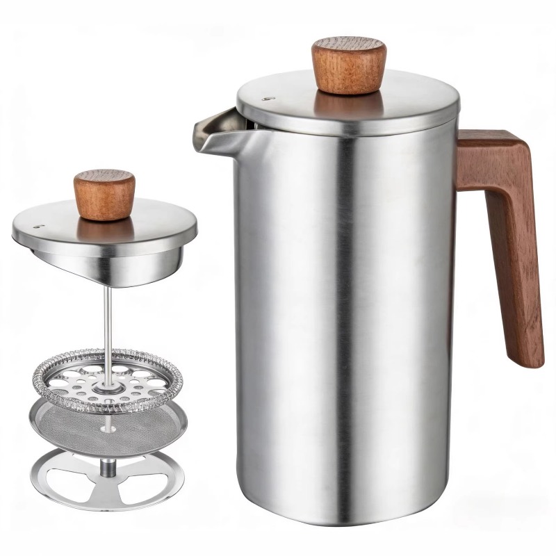 Cafetière à piston JUSTINLAU 1 - French Press Coffee Maker avis et prix