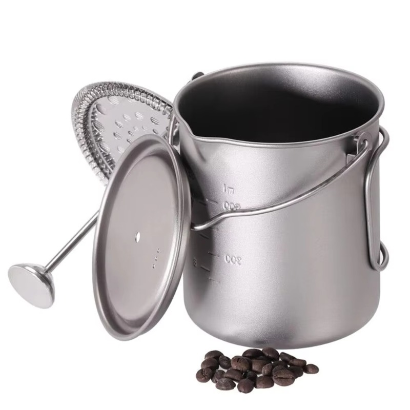Cafetière à piston en titane d - French Press Coffee Maker avis et prix
