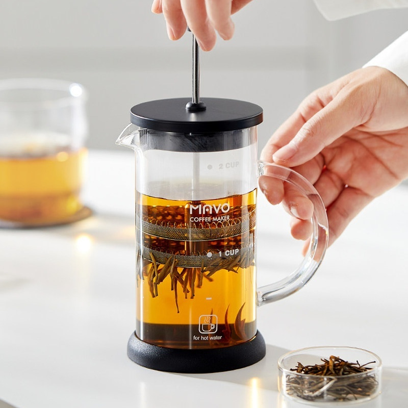 Cafetière à piston MAVO avec d - French Press Coffee Maker avis et prix