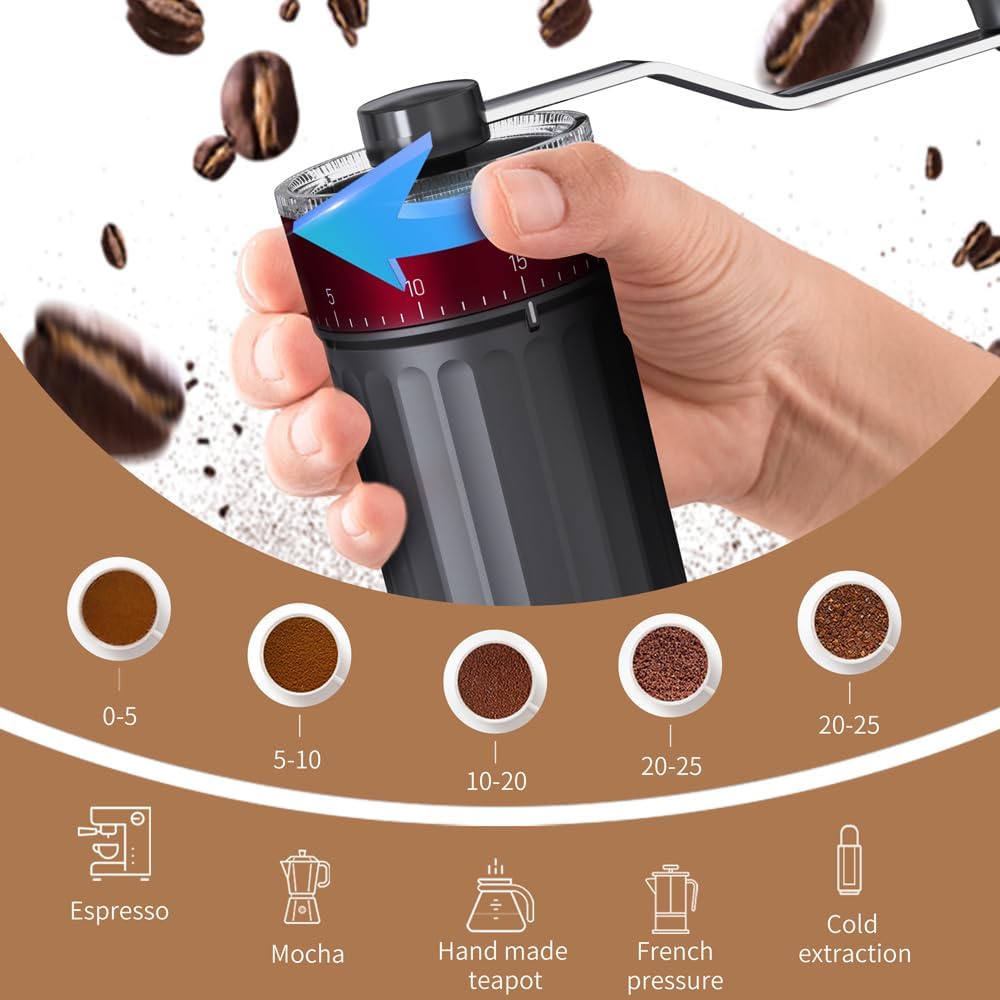 Moulin à café manuel avec 40 r - French Press Coffee Maker avis et prix