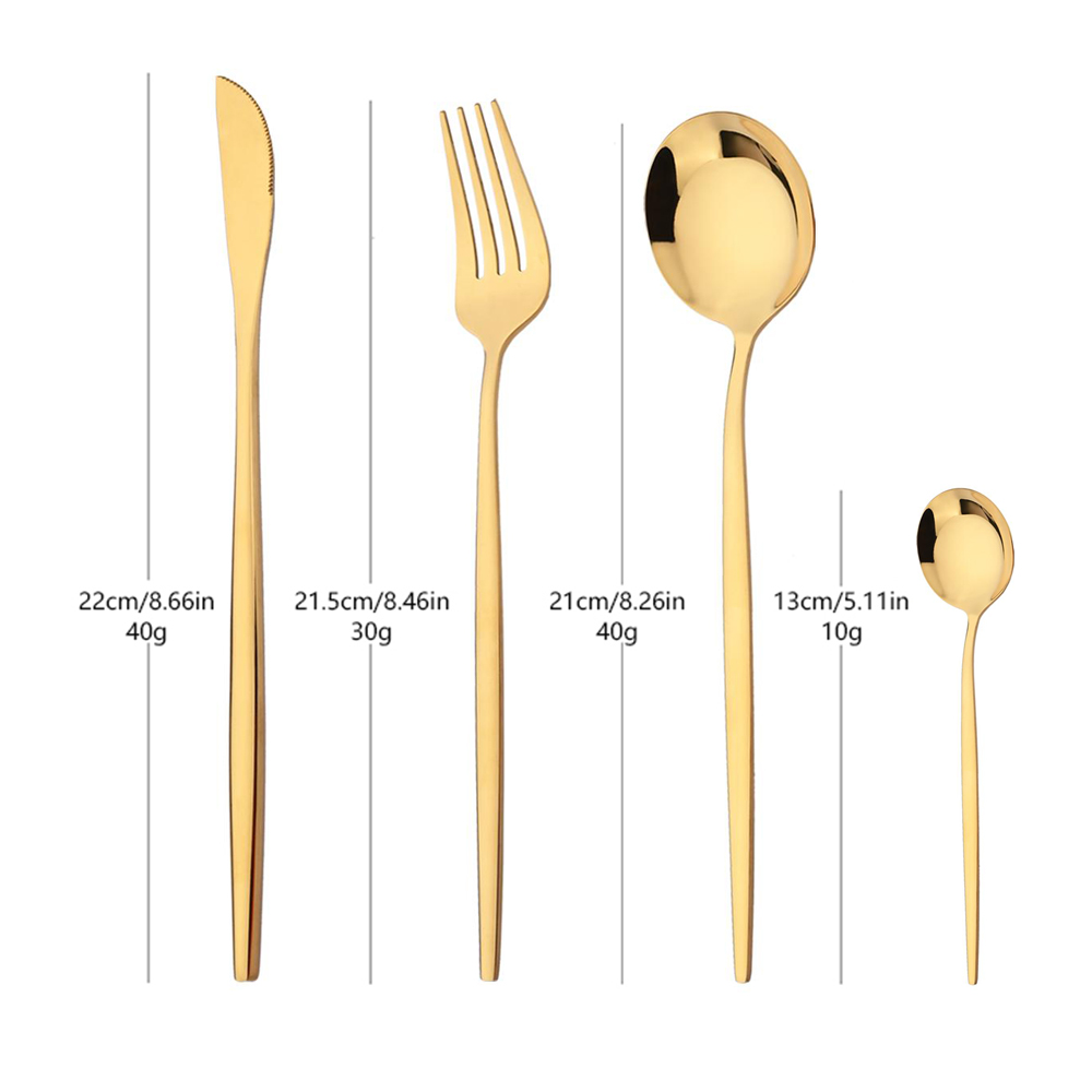16 pièces vert or vaisselle en - Kitchen Gadgets Green avis et prix