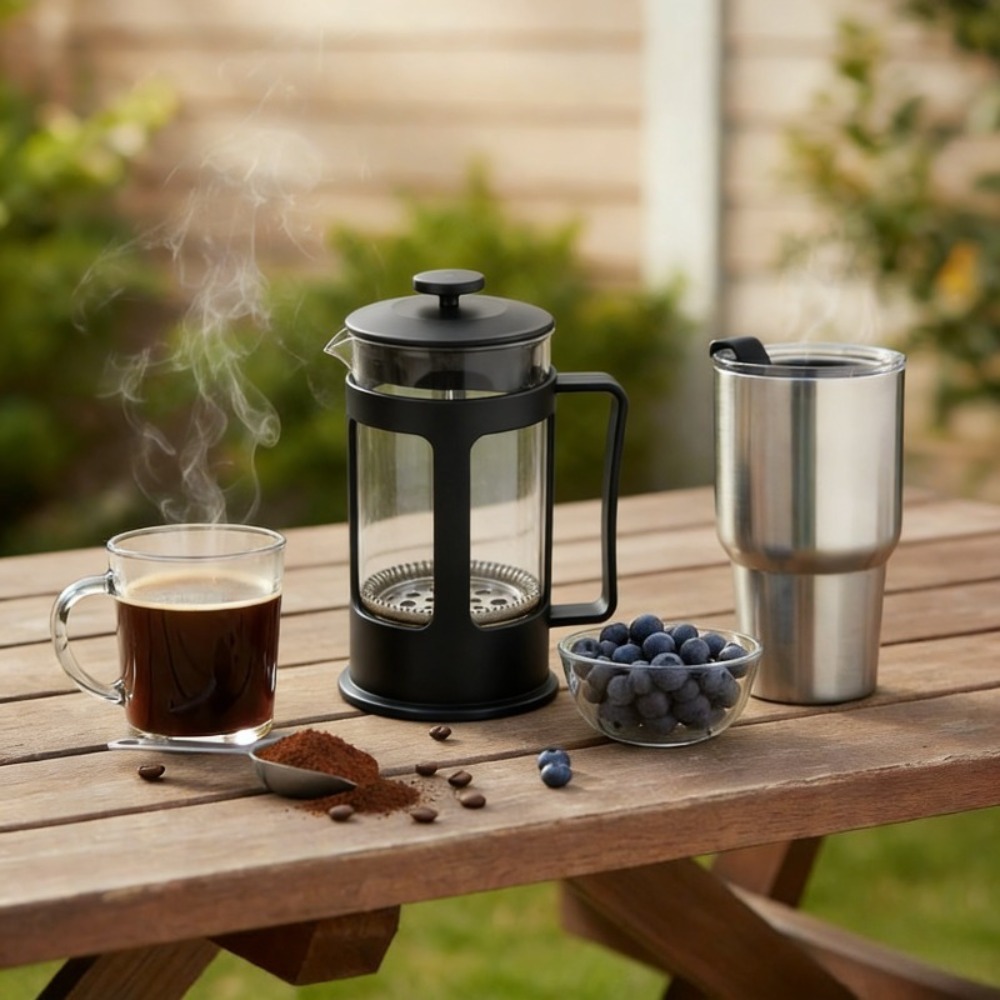 Cafetière à piston 350ML/11OZ  - French Press Coffee Maker avis et prix