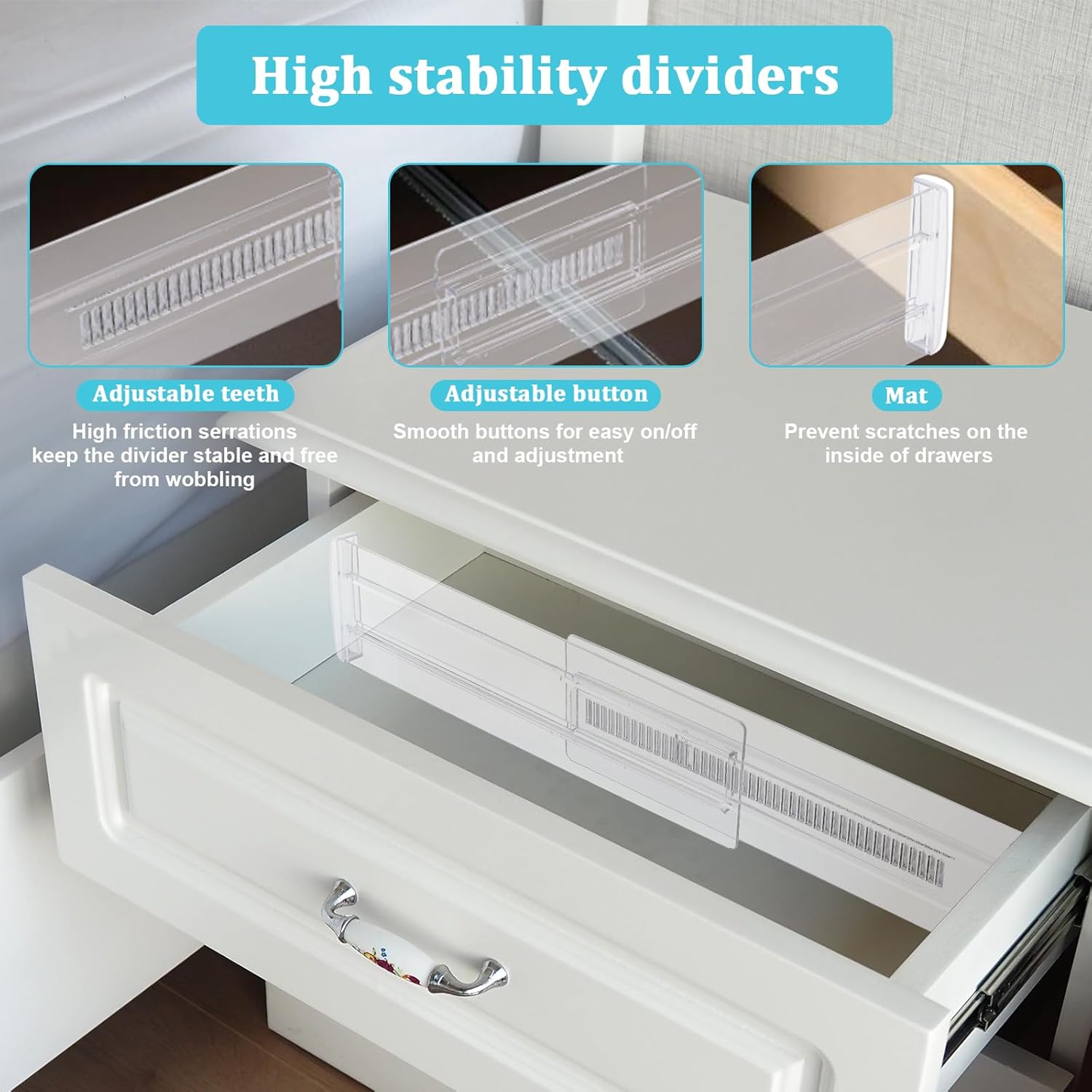 Lot de 4/6/8/12 séparateurs de - Kitchen Gadgets Organizer avis et prix