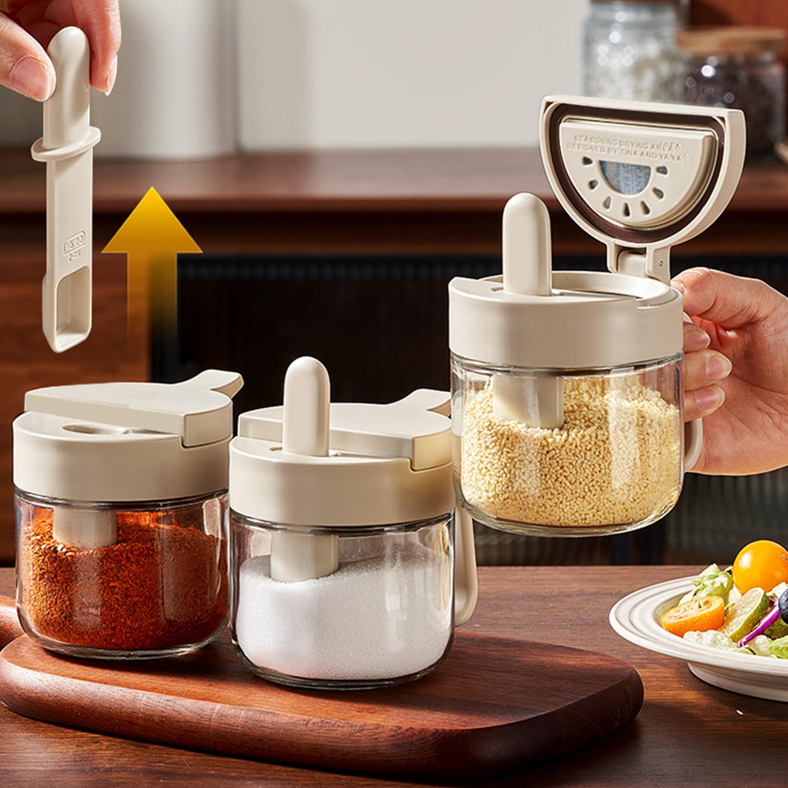 Pot à épices étanche avec cuil - Kitchen Gadgets Organizer avis et prix