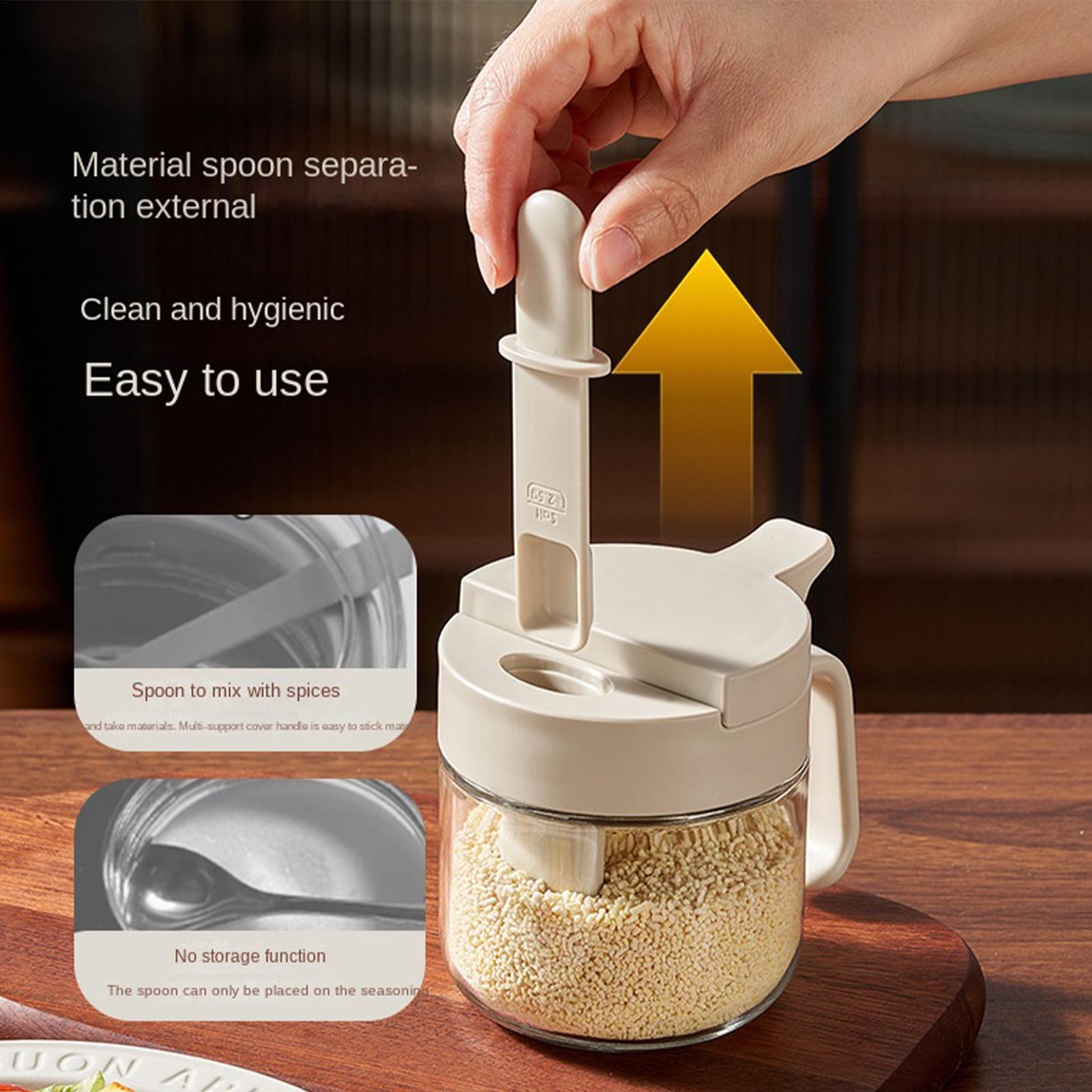 Pot à épices étanche avec cuil - Kitchen Gadgets Organizer avis et prix